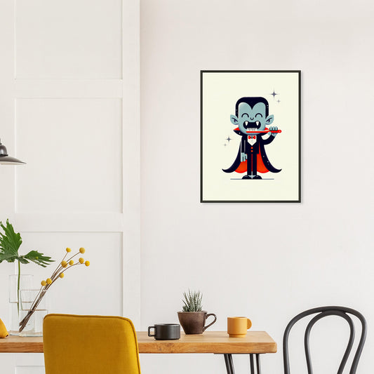 Metal Frame Dracula Toothbrush M