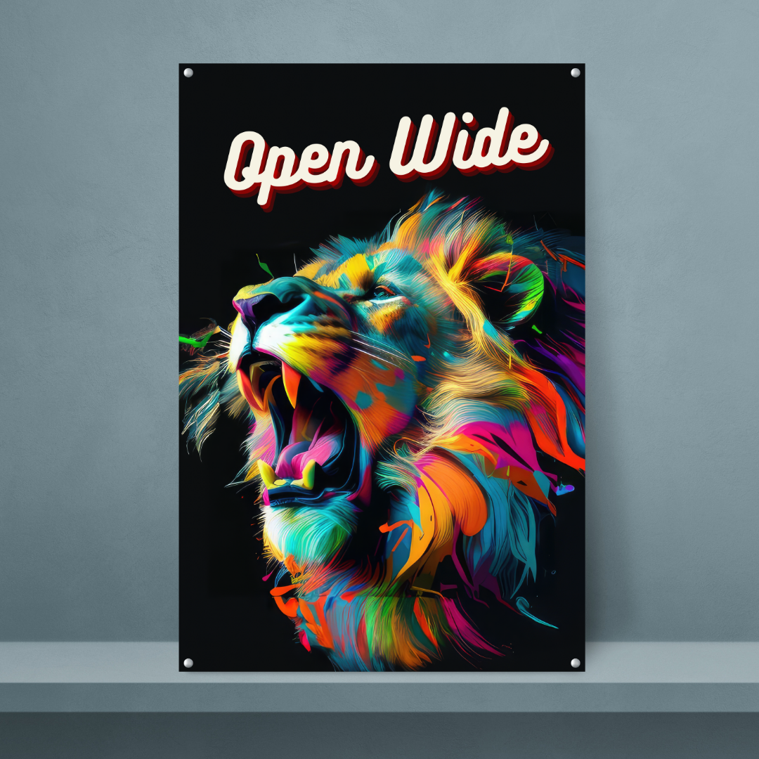 Lion Open Wide - Dr Picture