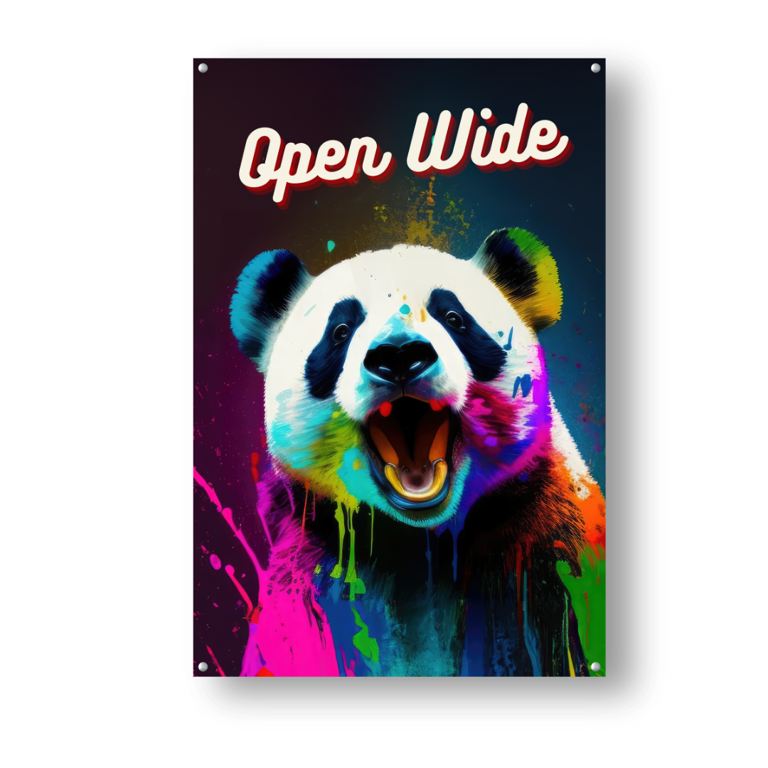 Panda Open Wide - Dr Picture