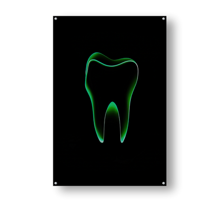 Green Neon Tooth - Dr Picture