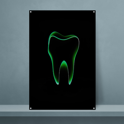 Green Neon Tooth - Dr Picture