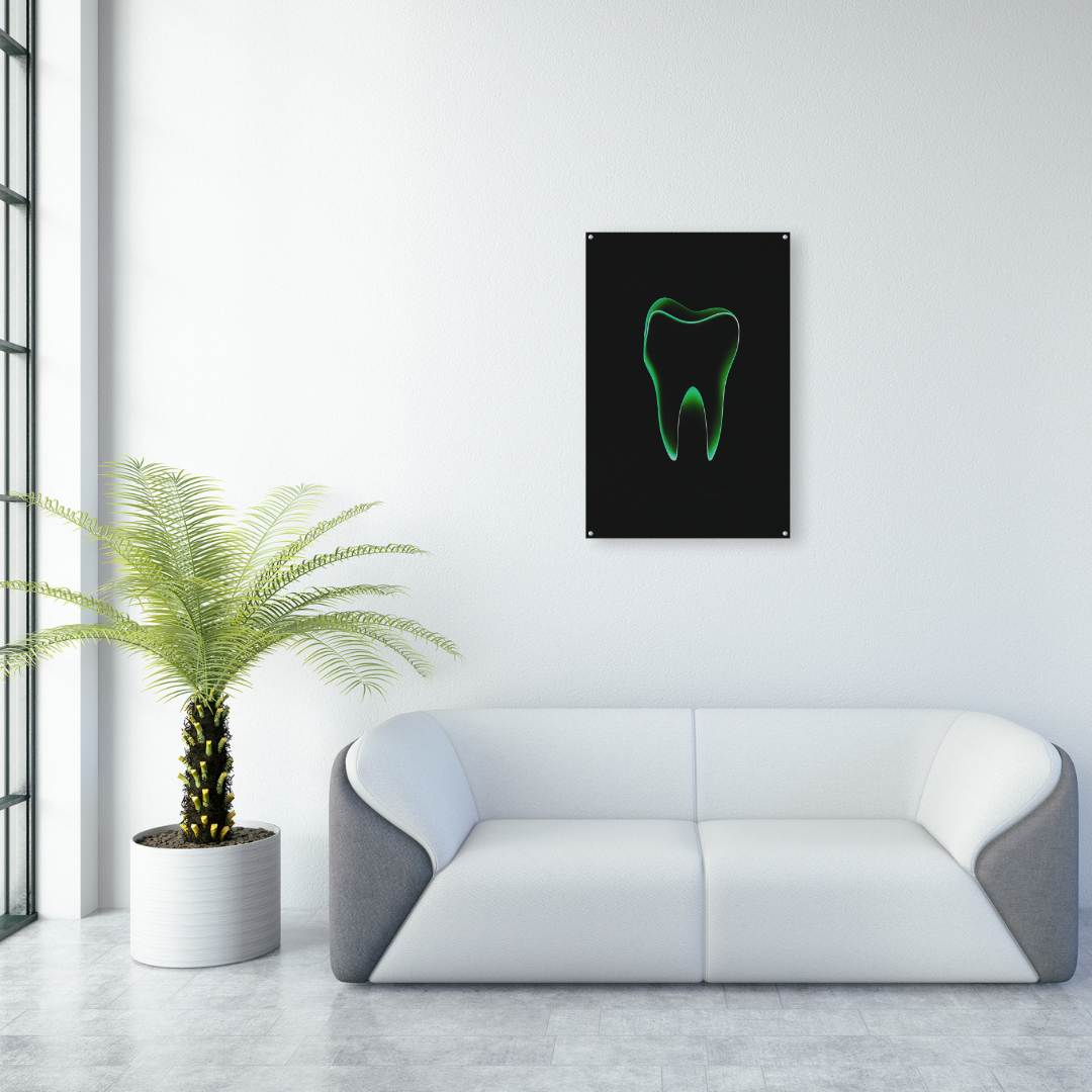 Green Neon Tooth - Dr Picture