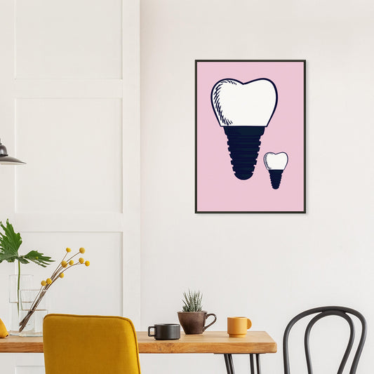 Wall_Art_Baby_Dental_Implant_Metal L